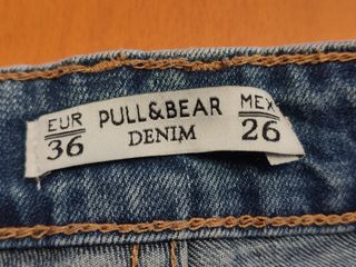 Pantalones cortos vaqueros Pull&Bear desgastados