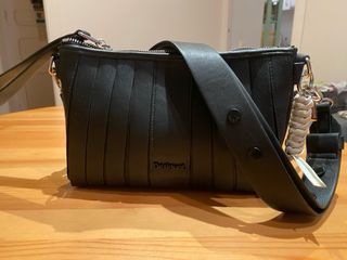 Bolso bandolera negro Desigual nuevo!