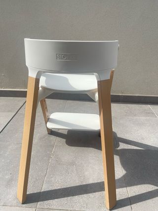 Silla Stokke Steps Blanca