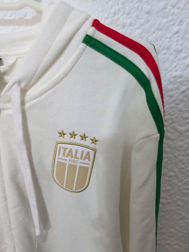 Sudadera Adidas Italia Tricolor