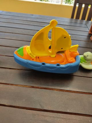 Juguete de baño Vtech barco hipopótamo