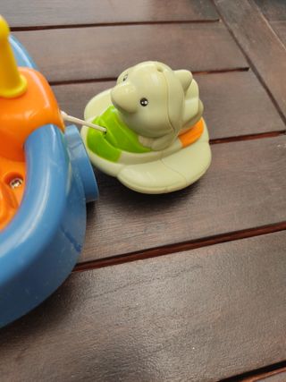 Juguete de baño Vtech barco hipopótamo