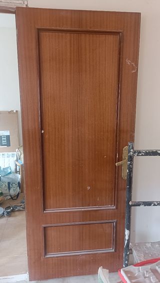 Puerta Sapeli con Cristal