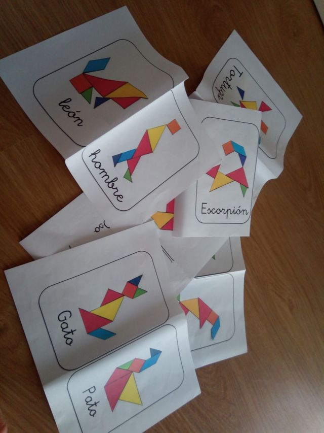 4 Tangram Championship Juego Mesa