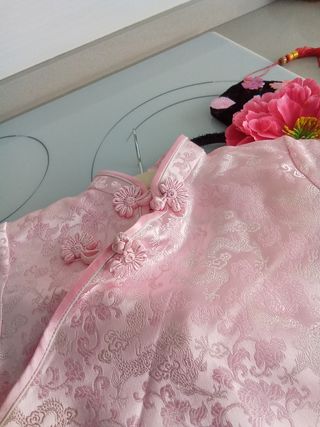 Disfraz niña china rosa Talla 6