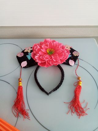 Disfraz niña china rosa Talla 6