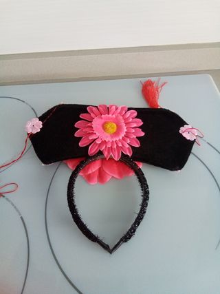 Disfraz niña china rosa Talla 6