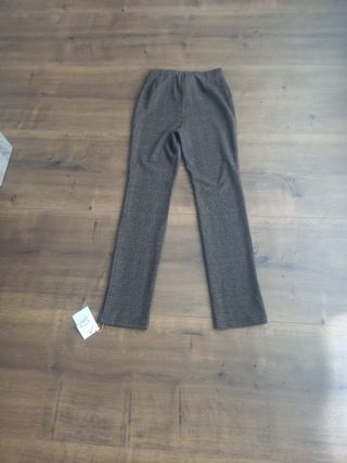 Pantalón lana cuadros chica