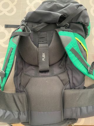 Mochila de montaña McKinley Verde y Gris