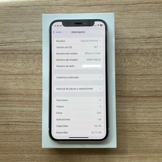 iPhone 12 mini | Batería 100%