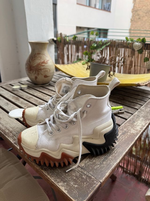 Zapatillas Converse Run Star Motion Ox Blancas