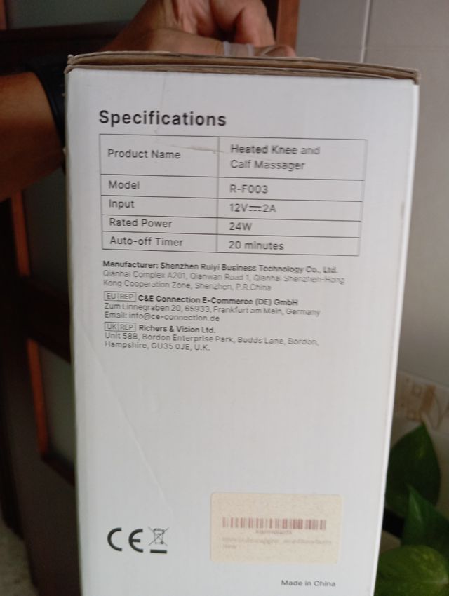 Masajeador Rodillas y Gemelos RENPHO