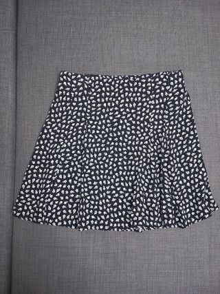 Falda Mango Estampada Flores T.M