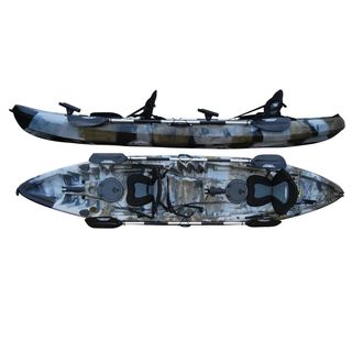 Kayak pesca biplaza camuflaje