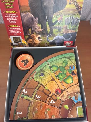Juego Educa Vida Salvaje DVD Interactivo