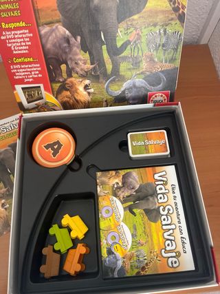 Juego Educa Vida Salvaje DVD Interactivo