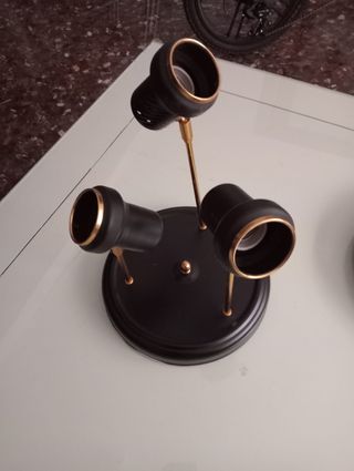 Lámpara plafón de focos vintage