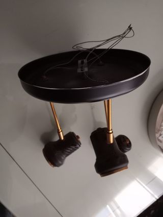 Lámpara plafón de focos vintage