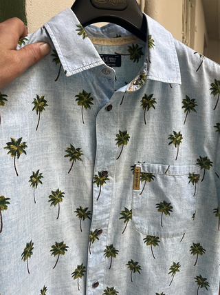 Camicia Armani Jeans fantasia palme