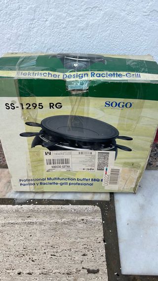 Barbacoa Raclette Grill Profesional