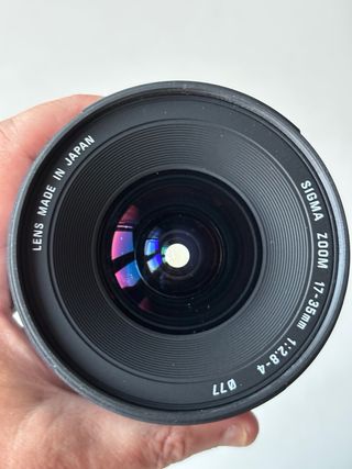 Objetivo Sigma Zoom 17-35mm f/2.8-4 Canon