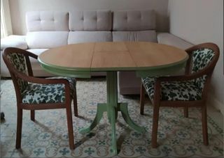 Mesa de comedor redonda