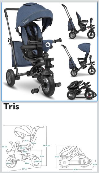 Triciclo infantil Lionelo