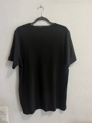 Camiseta Puma negra L hombre básica retro vintage 