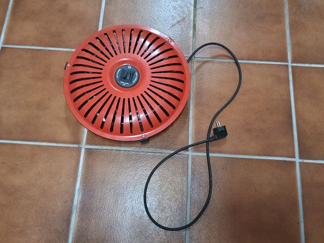 Brasero eléctrico redondo