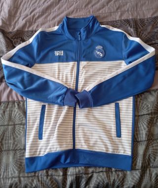 Chándal Real Madrid Azul y Blanco Talla 14 años