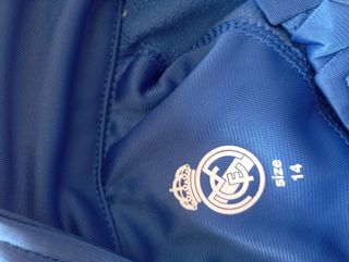 Chándal Real Madrid Azul y Blanco Talla 14 años
