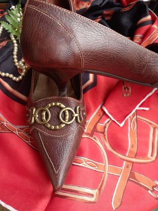 Zapatos Pedro Miralles Marrones Tacon