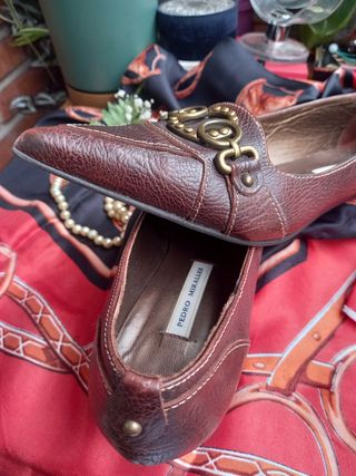 Zapatos Pedro Miralles Marrones Tacon