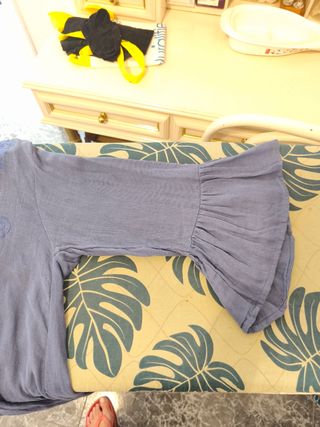 Vestido corto bordado