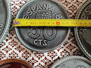 Colección Platos Cerámica Mundial 82 España