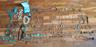 Lote de Joyas Variadas y bisutería antigua
