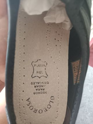 Zapatos de camarera negros talla 38