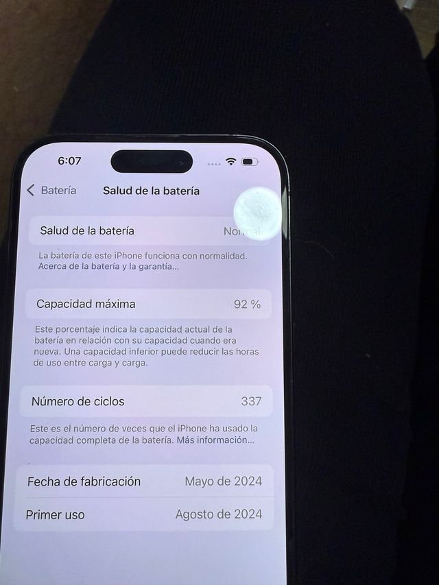 iPhone 15 256GB Negro