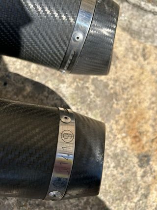 Escape carbono yamaha fazer