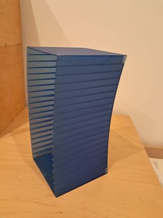 Estantería para CDs azul