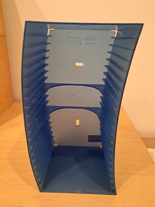 Estantería para CDs azul