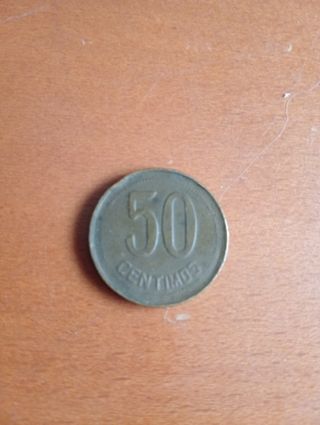 3 Monedas República Española 1937. 1 PTA y 50 cts