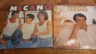 Vinilos Mecano y José Luis Perales
