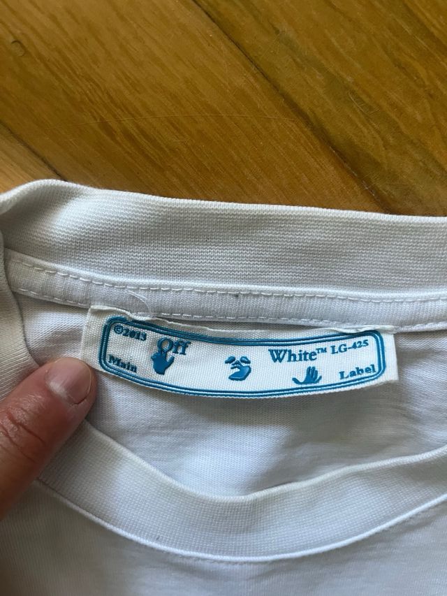 Camiseta Off-White Blanca