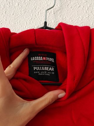 Sudadera La Casa de Papel Roja