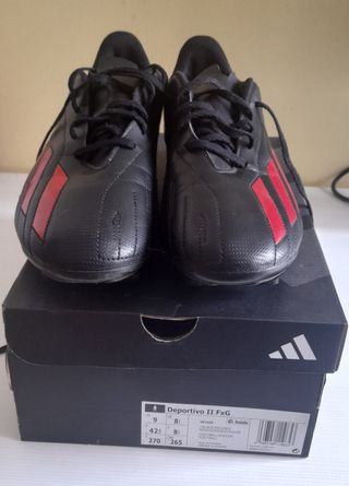 Botas de fútbol Adidas Deportivo II FxG Talla 42.5