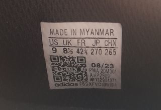 Botas de fútbol Adidas Deportivo II FxG Talla 42.5