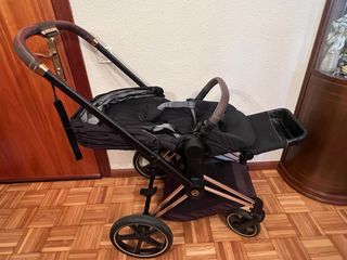 Cybex Priam carrito bebé Gold Rose capazo + silla