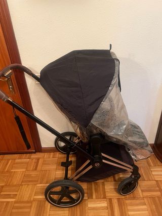 Cybex Priam carrito bebé Gold Rose capazo + silla