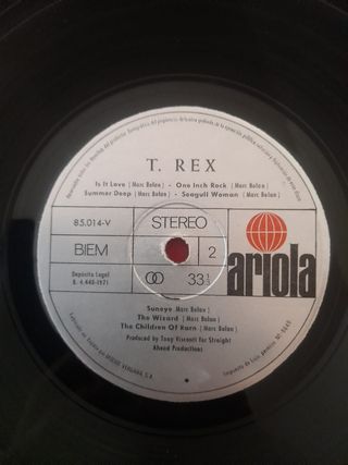 Vinilo T-Rex - Hard Rock